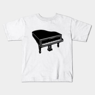 Grand Piano Kids T-Shirt